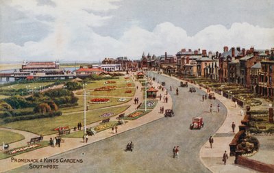Promenade und Königsgärten, Southport von Alfred Robert Quinton
