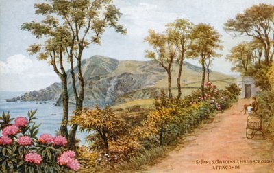 St James Gardens und Hillsborough, Ilfracombe von Alfred Robert Quinton