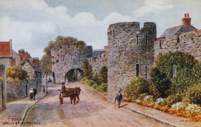 Tenby, Mauern und fünf Bögen von Alfred Robert Quinton