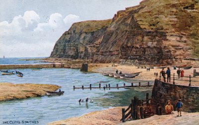 Die Klippen, Staithes von Alfred Robert Quinton