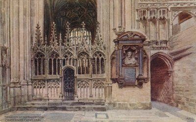 Querschiff des Martyriums, Kathedrale von Canterbury von Alfred Robert Quinton