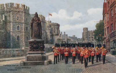 Victoria-Statue, Castle Approach, Windsor von Alfred Robert Quinton