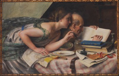Der Dichter und seine Muse, 1925 von Alfred Schwarzschild
