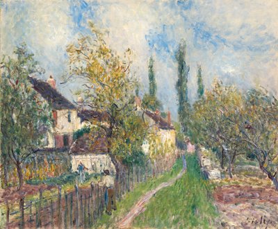 Un sentier aux Sablons von Alfred Sisley