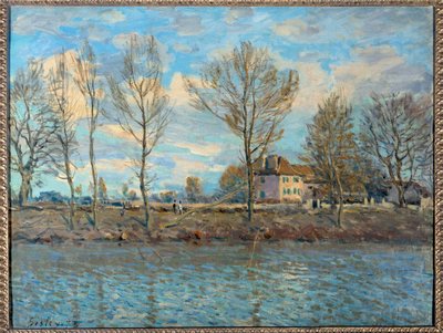 Ile de la Grande Jatte; Neuilly sur Seine (Gemälde von Alfred Sisley) von Alfred Sisley