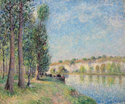 Der Loing bei Moret, 1885 von Alfred Sisley