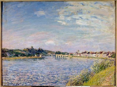 Ansicht von Mammes am Loing von Alfred Sisley