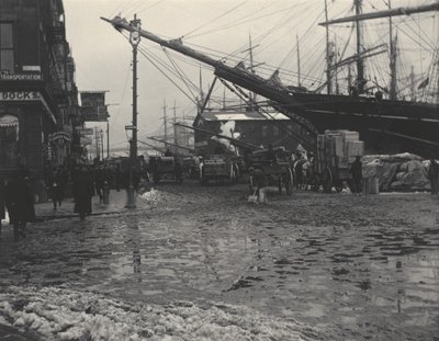 Coenties Slip von Alfred Stieglitz