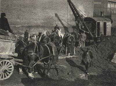 Ausgrabungsarbeiten, New York von Alfred Stieglitz