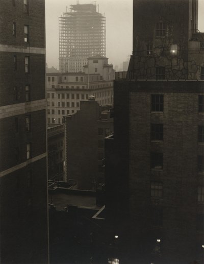 Von meinem Fenster bei An American Place, Südwest von Alfred Stieglitz