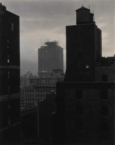 Von meinem Fenster bei An American Place, Südwest von Alfred Stieglitz