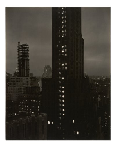 Von meinem Fenster im Shelton, Norden von Alfred Stieglitz