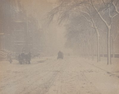 Winter, New York von Alfred Stieglitz