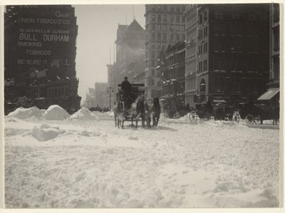 Winter, New York von Alfred Stieglitz