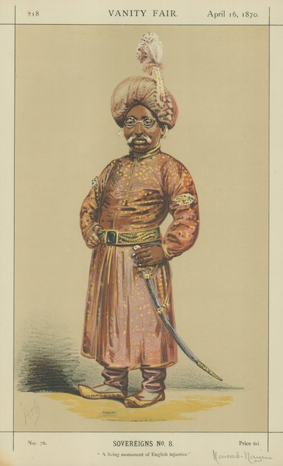 Der Nawab Nazim von Bengalen, Behar und Orissa von Alfred Thompson