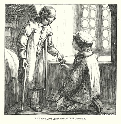 Hans Christian Andersen: Der Engel von Alfred Walter (after) Bayes