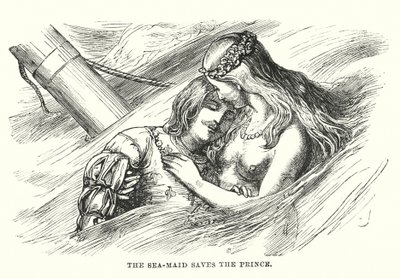 Hans Christian Andersen: Die kleine Meerjungfrau von Alfred Walter (after) Bayes