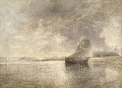 Holy Island Castle, Northumbria, um 1882-3 von Alfred William Hunt