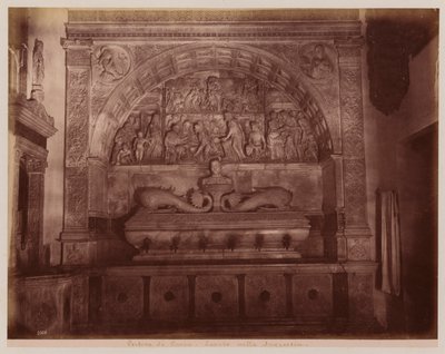 La Certosa di Pavia: Waschbecken in der Sakristei (s/w Foto) von Alfredo Noack