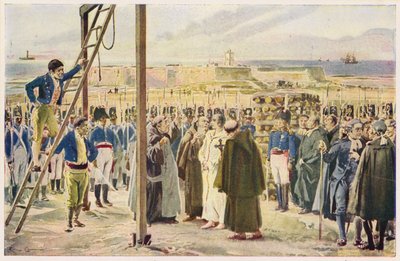 Hinrichtung von Gomes Freire Andrade, Portugal von Alfredo Roque Gameiro