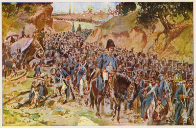Französische Invasion in Portugal von Alfredo Roque Gameiro
