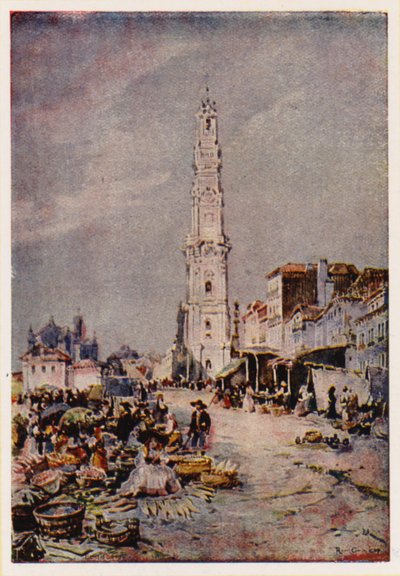 Torre dos Clérigos, Porto, Portugal von Alfredo Roque Gameiro
