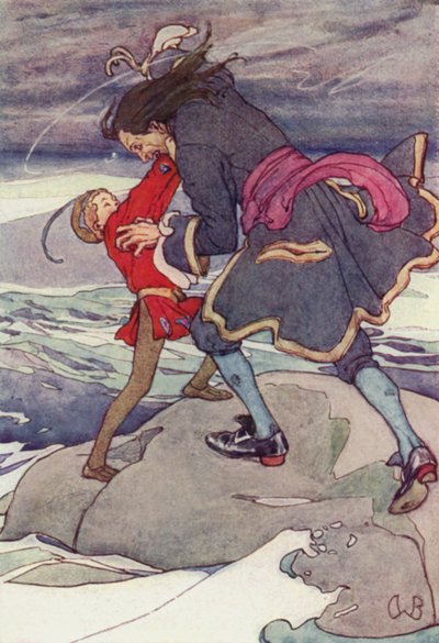 Ein heftiger Kampf entbrannte von Alice Bolingbroke (after) Woodward