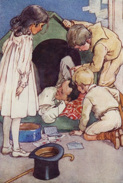 Er würde im Zwinger leben, bis seine Kinder zurückkehren von Alice Bolingbroke (after) Woodward