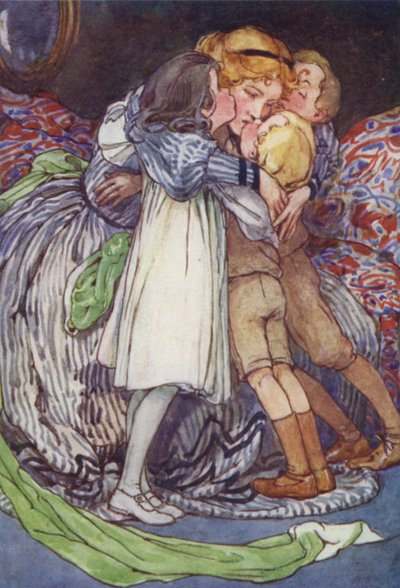 Diese lieben Gesichter, die sich an sie drückten von Alice Bolingbroke (after) Woodward