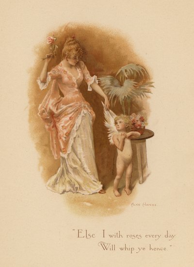 Alte Liebeslieder: „Sonst werde ich euch jeden Tag mit Rosen peitschen.“ von Alice Havers