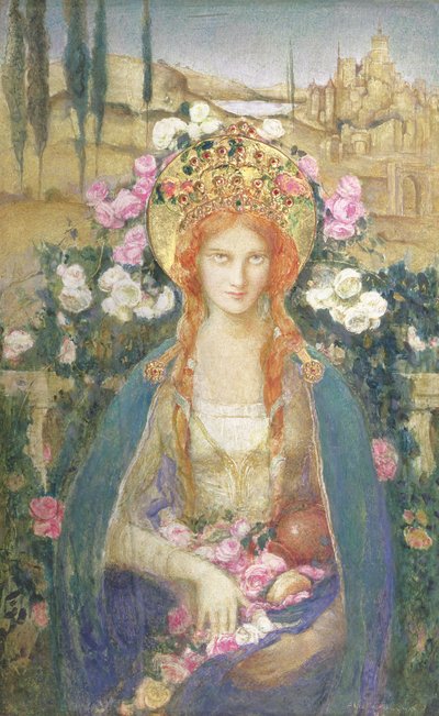 St. Elisabeth von Ungarn, 1916 von Alice Macallan Swan