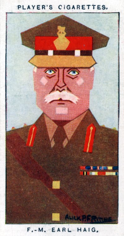 Douglas Haig, 1. Earl Haig, britischer Feldmarschall, 1926 von Alick P. F. Ritchie