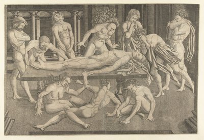 Die Beweinung von Gattamelata de Narni von Allaert Claesz. (attributed to)