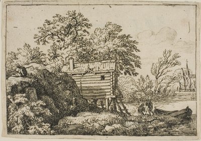 Das Fischerboot von Allaert van Everdingen