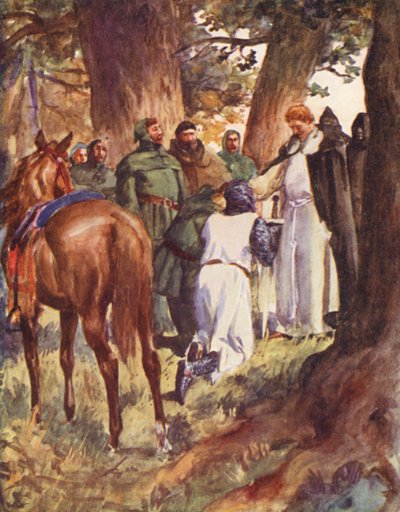 Robin Hood und seine fröhlichen Männer: König Richard erkannt von Allan (after) Stewart