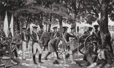 Die Schlacht von Plassey, 23. Juni 1757 von Allan Stewart