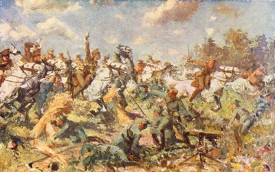 Erster Weltkrieg: Der Angriff der Scots Greys, August 1914 von Allan Stewart