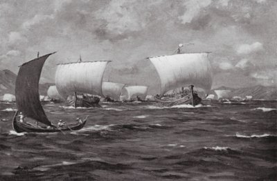 Xerxes peitscht den Hellespont von Allan Stewart