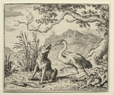 Reineke Fuchs: Der undankbare Wolf von Allart van Everdingen