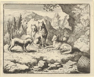 Die Katze ruft Renard vor das Tribunal von Allart van Everdingen