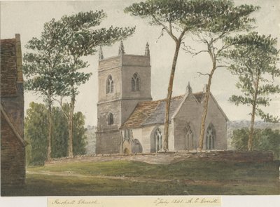 Rushall Kirche von Allen Edward Everitt