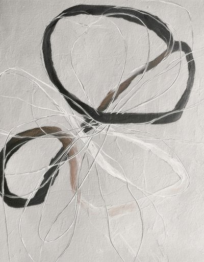 Abstrakte Schleifenlinien von Alma