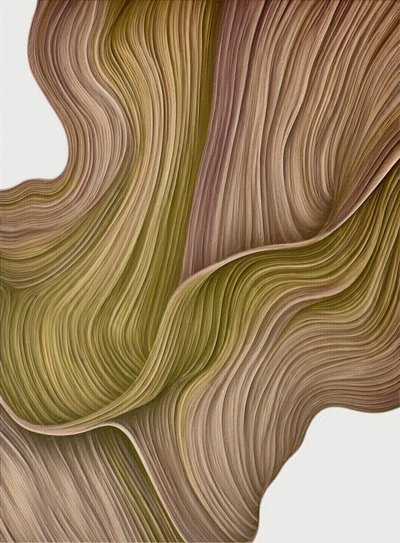 Organische fließende Linien von Alma