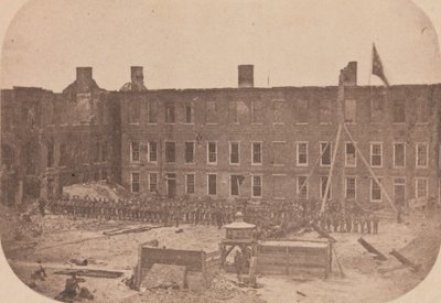 Die Evakuierung von Fort Sumter, April 1861 von Alma A. Pelot.
