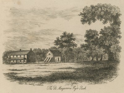 Das alte Magazin, Hyde Park, London von Alois Schonn