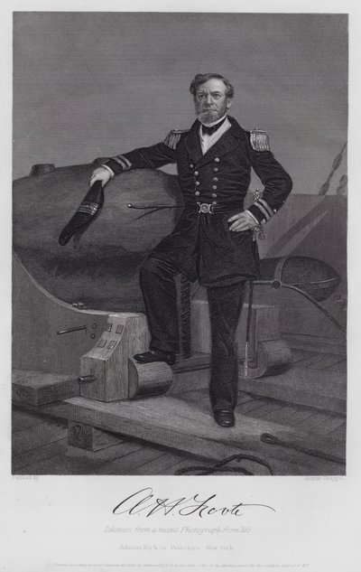 Andrew Hull Foote (Gravur) von Alonzo (after) Chappel