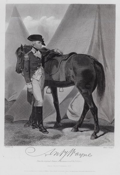 Anthony Wayne (Gravur) von Alonzo (after) Chappel