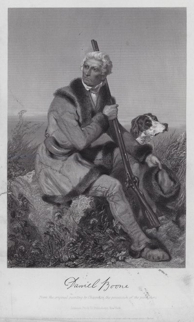 Daniel Boone von Alonzo (after) Chappel