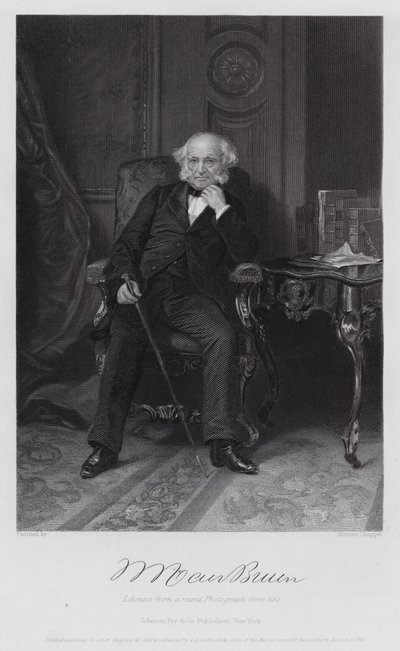 Martin Van Buren von Alonzo (after) Chappel