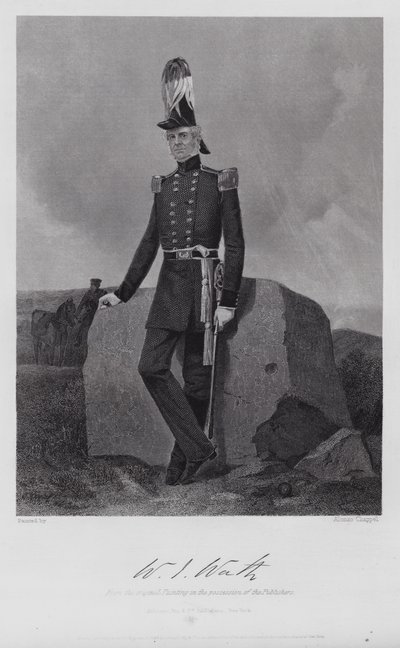 William Jenkins Worth von Alonzo (after) Chappel
